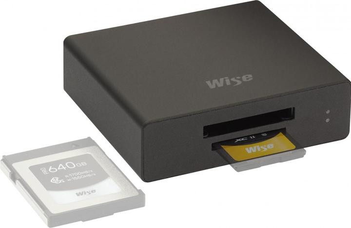 Actual product image Wise CFexpress Type B SD UDS-II Card Reader WI-WA-CXS08 (USB)