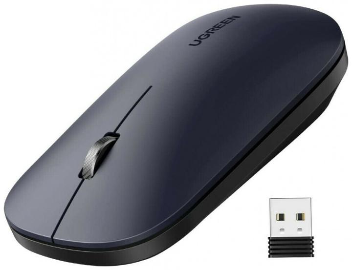 Actual product image Ugreen Portable Wireless Mouse (Black) (Wireless)