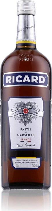 Produktbild Ricard Pastis de Marseille (18 Jahre, 45 %, Frankreich, 1 x 70 cl, Pastis)