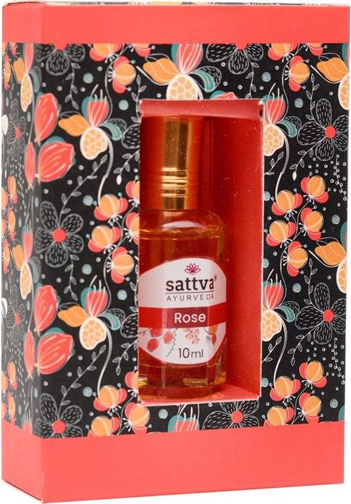 Actual product image Sattva Ayurveda Perfume in rose 10 ml oil - Sattva (Eau de parfum, 10 ml)