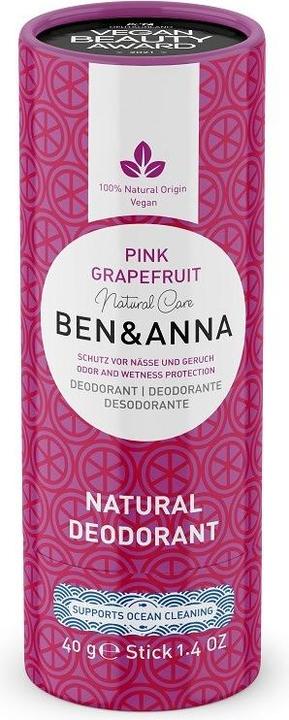 Image du produit Ben & Anna Deodorant Pink Grapefruit (Stick)