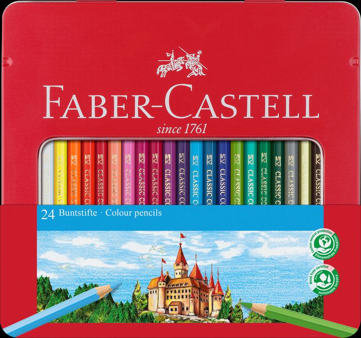 Produktbild Faber-Castell Farbstifte Classic Colour (Mehrfarbig, 24 x)