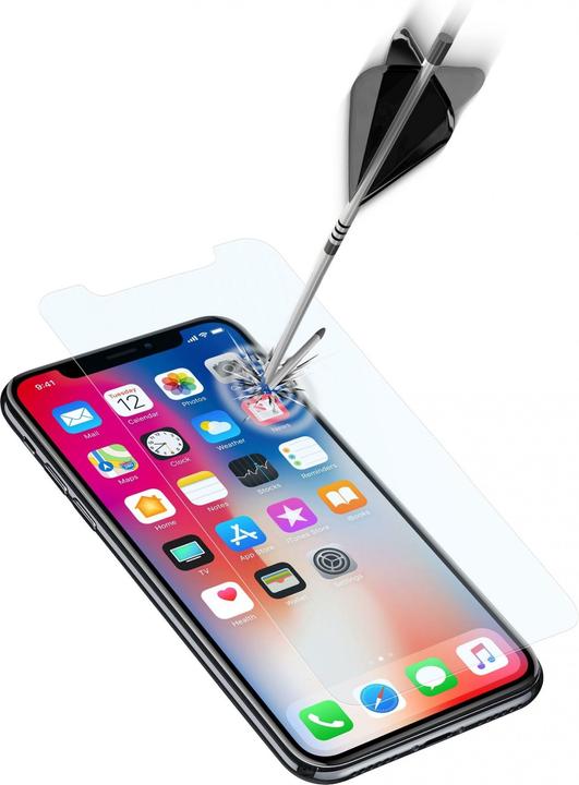 Produktbild Cellularline Second Glass (1 Stück, Apple iPhone X)