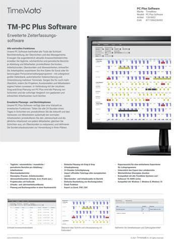Image du produit Safescan Logiciel TimeMoto PC Plus