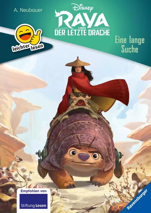 Actual product image Ravensburger Erstleser - leichter lesen: Disney Raya und der letzte Drache: Eine lange Suche (German, Annette new farmer, 2022)