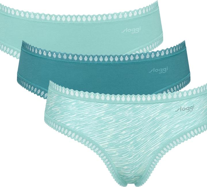 Produktbild Sloggi Slip GO CRUSH Damen-Hipster 3er Pack (XS, 3er Pack)