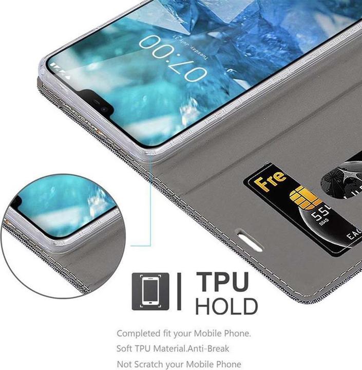 Image du produit Cadorabo Couverture look jeans Book (Nokia 7.1)