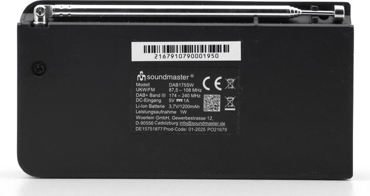 Image du produit Soundmaster DAB+Digitalradio (DAB+ DAB, FM, Bluetooth)