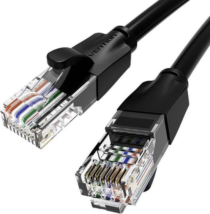 Actual product image Vention Cable sieciowy UTP kat.6 IBEBU 35m czarny (UTP, CAT6, 35 m)