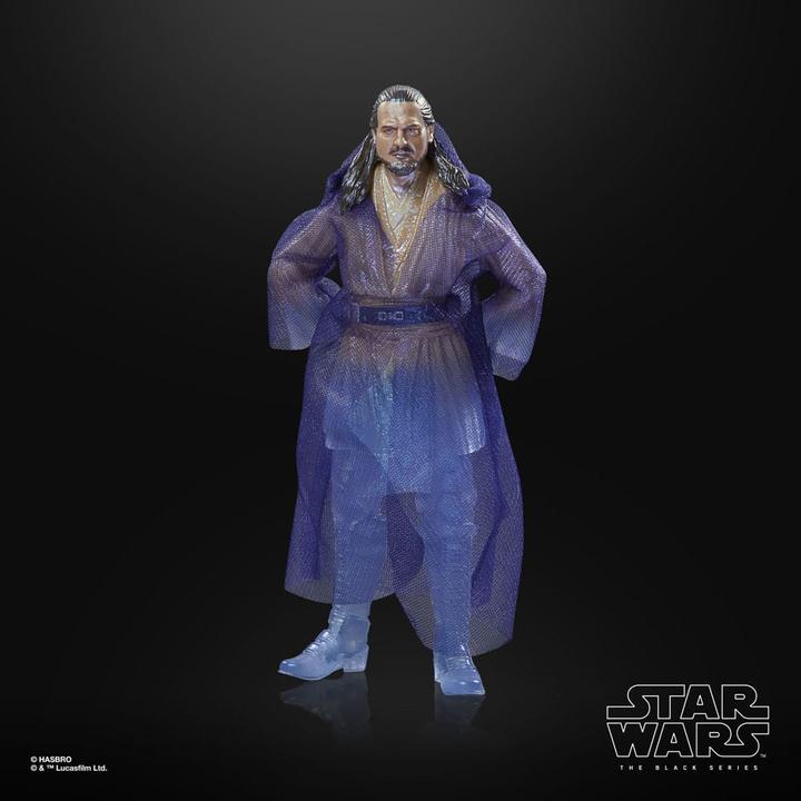 Image du produit Hasbro STAR WARS - Qui-Gon Jinn (Esprit de la Force) - Fig. Black Series 15cm