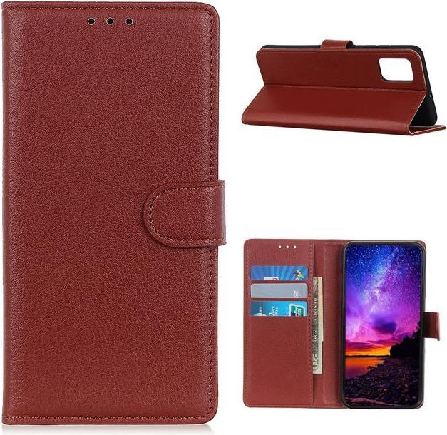Actual product image MU Classic Litchi Leather Bookcover Series (Huawei P Smart (2021))