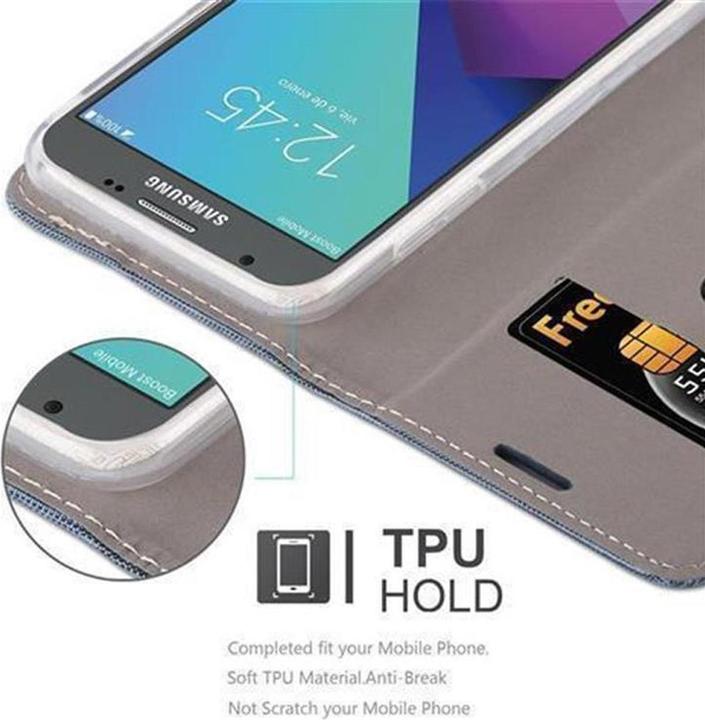 Actual product image Cadorabo Book Jeans Optics Cover (Samsung Galaxy J7 2017 (US version))