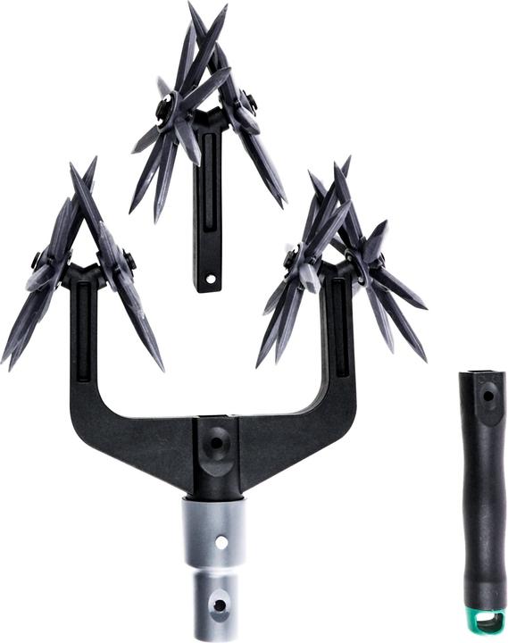 Immagine prodotto UPP Fresa da giardino 2 in 1 utensile a mano coltivatore sminuzzatore del terreno coltivatore a stella