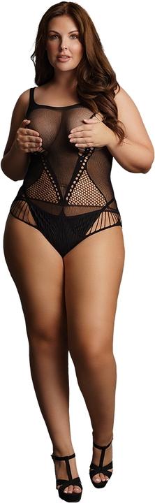 Image du produit Le Désir Contrast Net Teddy - OSX (Plus Size)