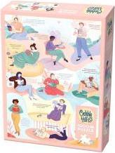 Produktbild Cobble Hill Puzzle 1000 Autoren von Bestseller-Büchern (1000 Teile)