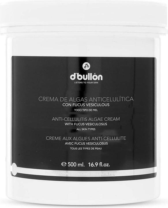 Actual product image D'Bullón D' anti-cellulite algae cream 500 m (Body cream)