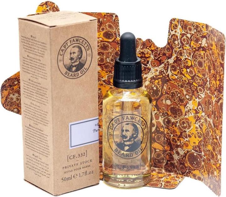 Actual product image Captain Fawcett Private Stock Beard Oil (50 ml)