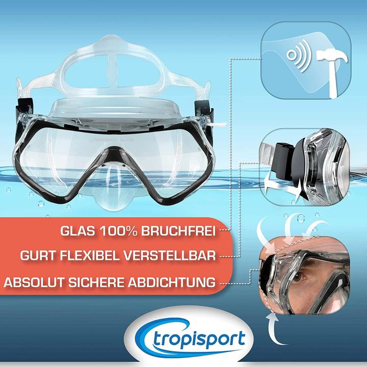 Image du produit Tropisport Kit de plongée en apnée Premium