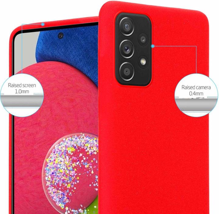 Actual product image Cadorabo TPU Frosted cover (Samsung Galaxy A52, Samsung Galaxy A52 5G, Samsung Galaxy A52s 5G)