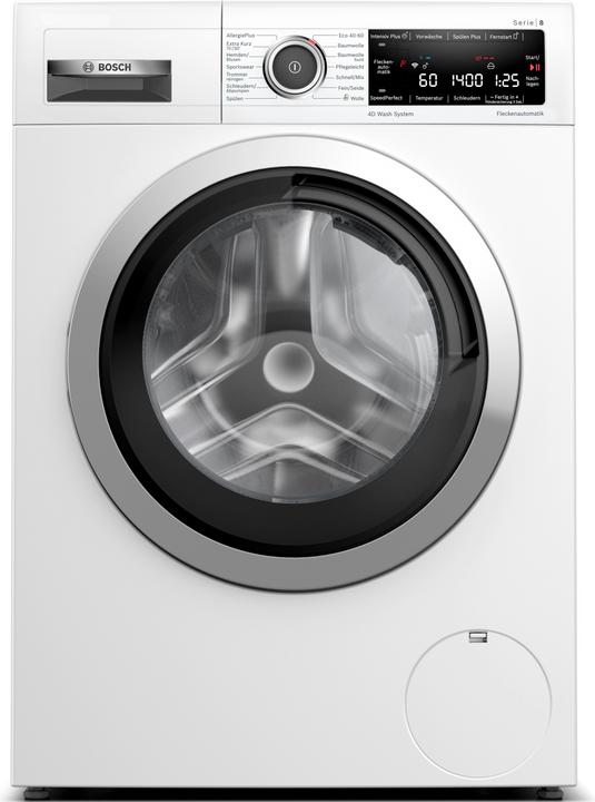 Produktbild Bosch Hausgeräte Serie 8 WAX28M42 Waschmaschine Freistehend Frontlader C (9 kg, Links)