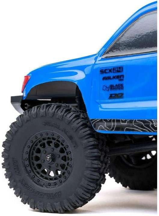 Produktbild Axial Rock Crawler SCX24 Base Camp 4WD, Blau RTR 1:24 (RTR Ready-to-Run)