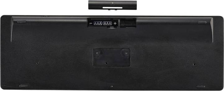 Produktbild Renkforce RF-5799536 Kabellos Tastatur Deutsch, QWERTZ Schwarz (DE, Kabellos)