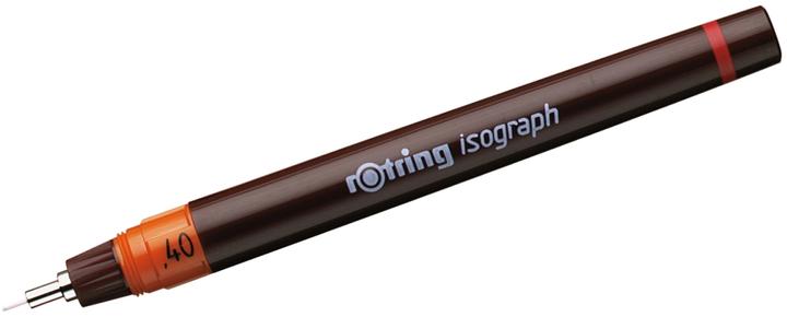 Produktbild Rotring Tuschefüller isograph 0,4 (Orange, Braun, 1 x)