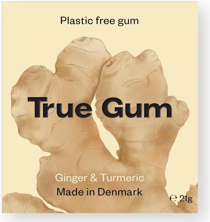 Image du produit True Gum Gingembre et curcuma (1 pcs, 21 g)