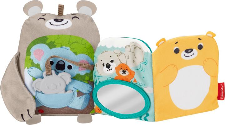 Image du produit Fisher-Price Mon Livre Peluche d’Activités - Livre bébé - A partir de 3 mois (Multilingue)