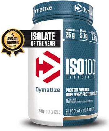 Immagine prodotto Dymatize ISO 100 (Cioccolato al cocco, 1 pz., 932 g)