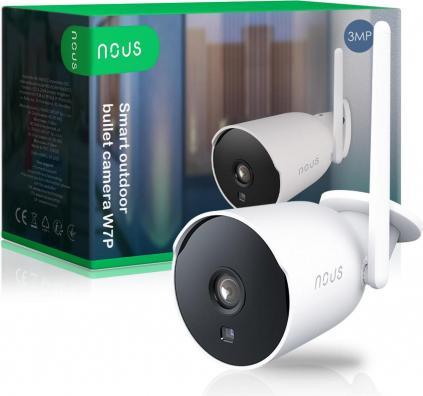 Actual product image Nous Much? Wi-Fi lauko camera W7P, 1080P, micro SD kortel?s lizdas, IP66, TUYA / Sm (2304 x 1296 Pixels)