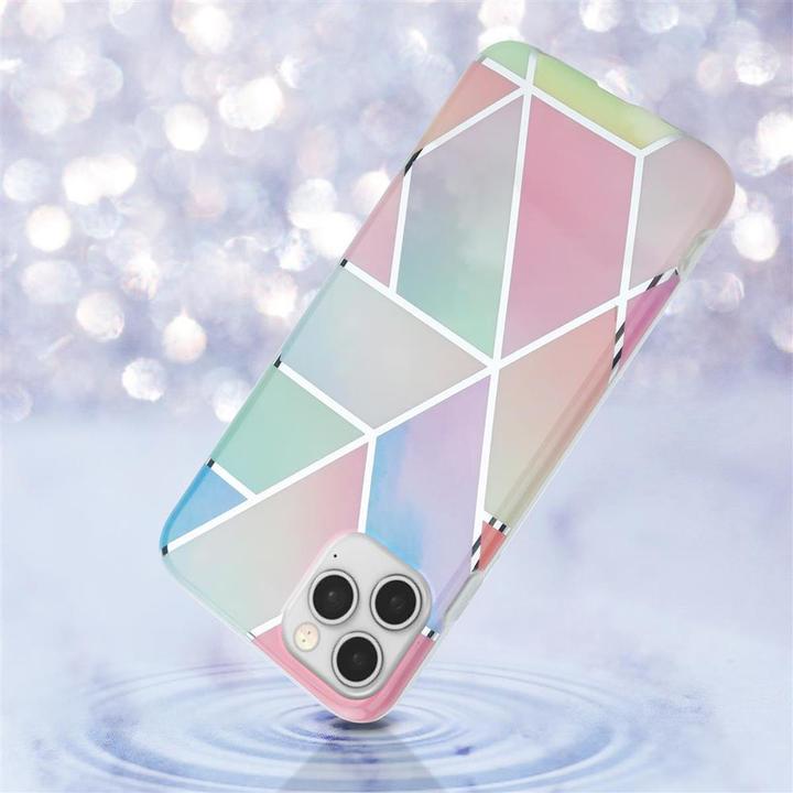 Immagine prodotto Cadorabo IMD TPU Colourful Marble Cover (Apple iPhone 12, Realme 12 Pro+)