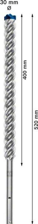 Actual product image Bosch Professional Zubehör Expert SDS max-8X hammer drill, 30 x 400 x 520 mm (30 millimetres)