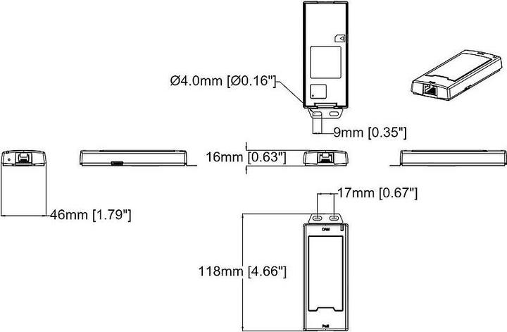 Actual product image Axis P1275 MK II MODULAR (1920 x 1080 Pixels)
