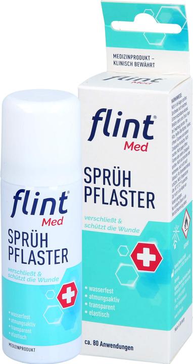 Produktbild Mr. Flint flint Med Sprühpflaster verschliesst die Wunde sofort, 50 ml Lösung