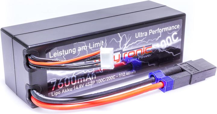 Swaytronic SWAY-GRAPHENE HC-LiPo 4S2P 14.8V 7600mAh 100C XT90 (14.80 V, 7600 mAh)
