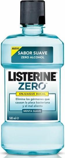 Immagine prodotto Listerine Cool Mint Zero Alcohol (500 ml, Collutorio)