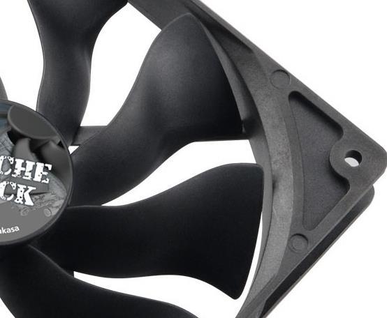 Actual product image Akasa Apache PWM fan (140 mm, 1 x)