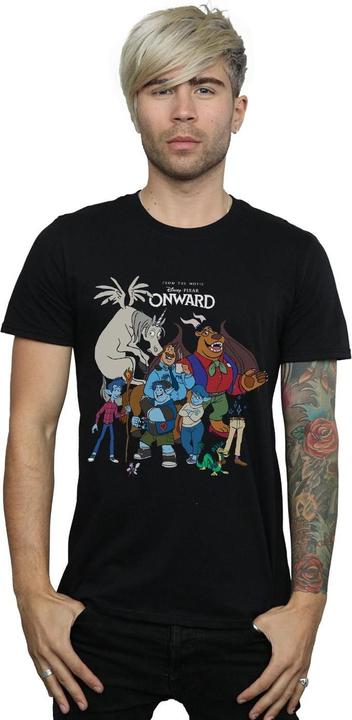 Image du produit Disney - T-shirt ONWARD CHARACTER COLLAGE - Homme (3XL)