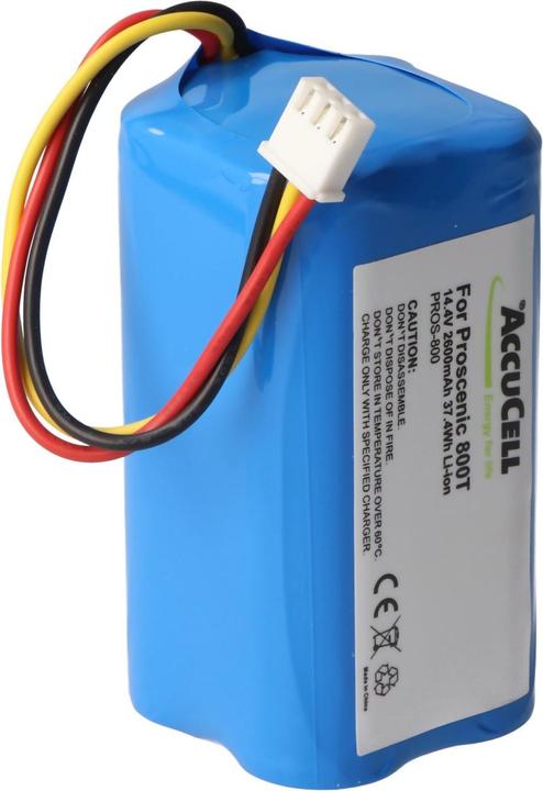 Image du produit AccuCell Batterie Proscenic 800T Batterie Li-ion 820T, 830T, 820S