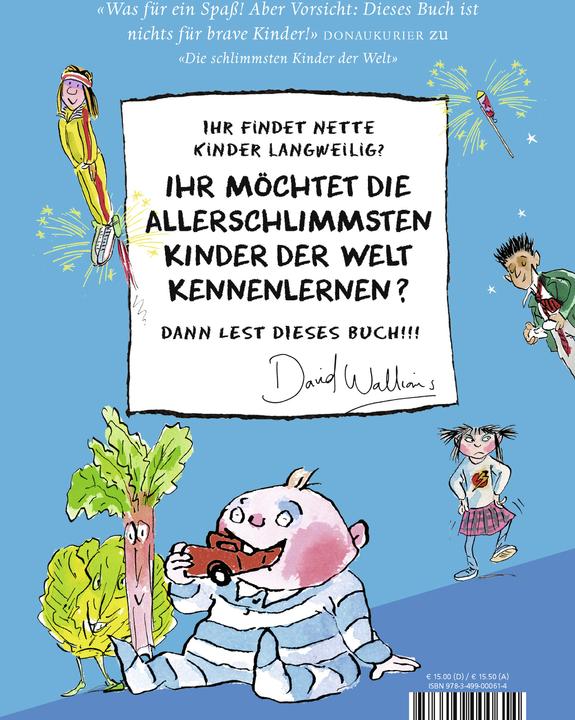 Produktbild Rotfuchs Die allerschlimmsten Kinder der Welt (Deutsch, Bettina Münch, David Walliams, Tony Ross, 2024)