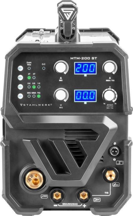 Actual product image Stahlwerk Combination welding machine MTM-200 ST 3-in-1 with 200 A synergic wire feed