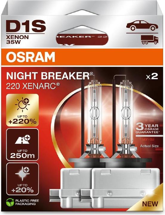 Immagine prodotto Osram Night Breaker 220 (D1S)