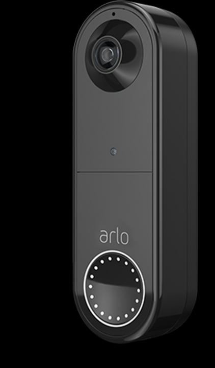 Actual product image Arlo Essential Wire-Free Doorbell, black (Wireless)
