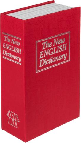 Actual product image Ootb Safe key in dictionary (18 x 12 x 10 cm)