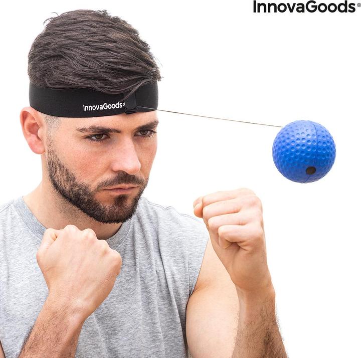 Immagine prodotto InnovaGoods Set di palline per allenamento e riflessi Balxing (3.80 cm, 0.03 kg)