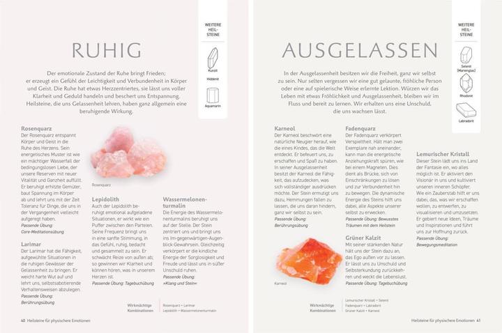 Actual product image Heilsteine für die Seele - Mit der Kraft der Kristalle zu emotionalem Gleichgewicht (German, Christel Alberez, Nereus Alberts, 2024)