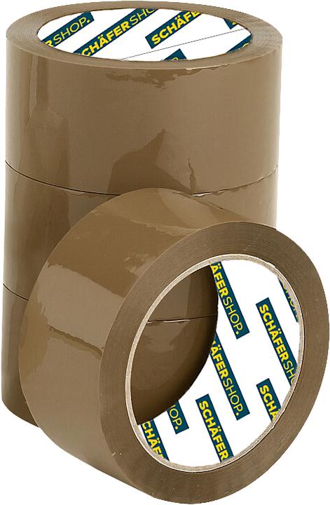 Immagine prodotto Schäfer Shop Nastro adesivo di qualità, marrone (50 mm)
