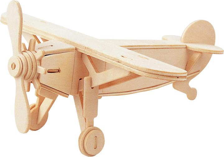 Actual product image Eureka! Gepetto's Workshop Houten Bouwpakket 3D - Vliegtuig
