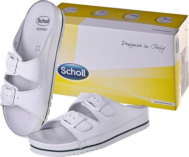 Actual product image Mobilex Scholl Air Bag - Unisex sandals white size 40 (40)